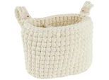 Jimmylee Aufbewahrungskörbchen , Beige , Textil , 0.5 l , rechteckig , 10x15x22 cm , zum Einhängen , Schlafen, Babytextil-Kollektionen