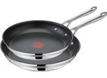 Tefal Pfannen-Set »Jamie Oliver Cook Smart 2-teilig«, Edelstahl