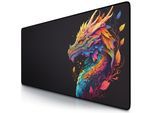 Titanwolf XXL Speed Gaming Mauspad Titanwolf Schwarz 900 x 400mm, XXL Mousepad, Tischunterlage Large Size, verbessert Präzision und Geschwindigkeit