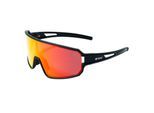 YEAZ Sport-Sonnenbrille Black/Red SUNWAVE