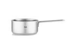 Fissler Stielkasserolle , Silberfarben , Metall , 1,4 l , Made in Germany , breiter Schüttrand , Kochgeschirr, Töpfe, Kasserollen