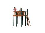 Spielturm-Erweiterung WEKA "Tabaluga Spielturm 816 D", braun, Spielturm-Erweiterungen, Kinder, B/H/L: 160cm x 250cm x 167cm, Holzwerkstoff, BxLxH: 164x167x250 cm, B:160cm H:250cm L:167cm