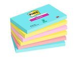 Post-it® Super Sticky Notes Cosmic 655-6SS-COS, 127 x 76 mm, farbig, 6 Blöcke á 90 Blatt