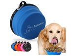 Petsation Faltbarer Reisenapf Blau 1 500 cm³