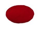 Xxxl Hochflorteppich , Rot , Textil , Uni , rund , Oeko-Tex® Standard 100 , für Fußbodenheizung geeignet , Teppiche und Böden, Teppiche, Runde Teppiche