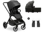 Kombi-Kinderwagen HAUCK "Move N Care Set", Baby, schwarz, Aluminium, Kunststoff, Polyester, Polyurethan, Kinderwagen, belastbar bis 22 kg
