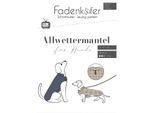 Fadenkäfer Schnitt "Allwettermantel für Hunde"