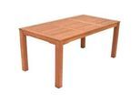 Gardenson Gartentisch , Braun , Holz , Eukalyptusholz , Hartholz , rechteckig , eckig , 170x74x90 cm , FSC Mix , Holzmöbel, Holztische, Gartentische Holz