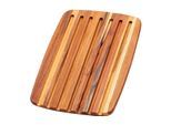 Brotschneidebrett "Teak-Haus 28 cm" Holzart: Teakholz, Holzherkunft: Vietnam