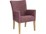 Home affaire Armlehnstuhl »King BESTSELLER!«, Struktur weich, Esszimmerstuhl mit bequemer Polsterung, Esszimmersessel mit...