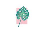 Komar Bild »Minnie Mouse Leaf«, Disney, (1 St.), Wandbild zur Dekoration im Kinderzimmer - ohne Rahmen