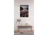 Komar Leinwandbild »Swedish Structures - Grösse 40 x 60 cm«, Baum-Blätter-Natur-Berge-Blumen-Foto-Jahreszeiten-Landschaft-Meer-Strand-Palmen, (Packung, 1 St.), Keilrahmenbild mi Echtholzrahmen