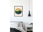 Komar Bild »Mirrors«, Abstrakt, (1 St.), Wandbild zur Dekoration - ohne Rahmen
