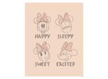 Komar Bild »Minnie Pink Emotions«, Disney, (1 St.), Wandbild zur Dekoration im Kinderzimmer - ohne Rahmen