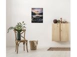 Komar Leinwandbild »Golden Eye - Grösse 30 x 40 cm«, Baum-Blätter-Natur-Berge-Blumen-Foto-Jahreszeiten-Landschaft-Meer-Strand-Palmen, (Packung, 1 St.), Keilrahmenbild mi Echtholzrahmen