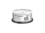 Verbatim DataLifePlus - 25 x BD-R DL - 50 GB 6x - breite bedruckbare Oberfläche - Spindel