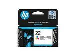 HP 22 - 5 ml - Farbe (Cyan, Magenta, Gelb) - original - Tintenpatrone - für Deskjet F2185, F2187, F2210, F2235, F2240, F2275, F2280, F2290, F375, F4175, F4190, F4194