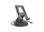 ICY BOX IB-TH100-DK - Dockingstation + Tablet-Ständer - USB-C 3.2 - HDMI