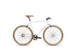 Chrisson Vintage Road N3 Fitnessbike 28 Zoll 160 - 190 cm Urban Bike 3 Gang Nabenschaltung Fitnessrad Fahrrad retro weiß 56 cm
