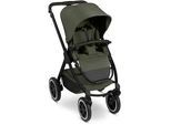 ABC Design Kinderwagen , Olivgrün , Metall , 60x108x88 cm , EN 1888 , Feststellbremse, Fußstütze abklappbar, Federung, kugelgelagerte Räder, Verdeckung abnehmbar, 5-Punkte-Gurt, für Babyschale geeignet, Griff in Lederoptik, Transportsicherung, Sitz umsetzbar, abnehmbarer Schutzbügel , Baby on Tour, Kinderwagen, Kombikinderwagen