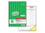 sigel® Rechnung SD130 für Kleinunternehmer, ohne MWSt-Ausweis, fortlfd. Nummer