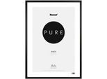 Komar Bilderrahmen »Pure«, Echtholzrahmen mit hochtransparentem Acrylglas