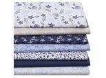 Patchwork- und Quiltpaket "Maritim", weiß-color