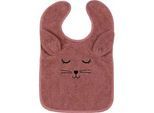 Avelia Lätzchen , Pink , Textil , Hase , 25x40 cm , Gots, Oeko-Tex® Made IN Green , innenliegende Nässeschutzfolie , Schlafen, Babytextil-Kollektionen