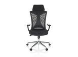 hjh OFFICE Profi Bürostuhl FALEO B Stoff / Netzstoff mit Armlehnen