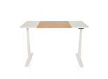 hjh OFFICE Elektrisch höhenverstellbarer Schreibtisch STAND T3 MDF Platte, Gestell aus Stahl