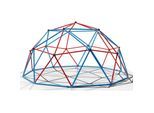 Klettergerüst 360x360x180cm DomeClimber Kinder Kletterkuppel Geodome 12FT - blau/rot