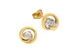 Fascination by Ellen K. Ohrstecker 585/- Gelbgold Zirkonia