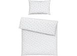 Patinio Babybettwäsche , Weiß , Textil , Herz , 80x80 cm , Oeko-Tex® Standard 100 , bügelfrei, pflegeleicht, atmungsaktiv , Schlafen, Babytextil-Kollektionen