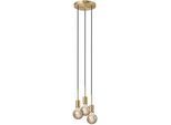 Nordlux Nordlux Hängeleuchte 'Paco Pel , Messingfarben , Metall , 220 cm , Lampen & Leuchten, Innenbeleuchtung, Hängeleuchten, Pendelleuchten