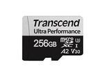 Transcend 340S - Flash-Speicherkarte - 256 GB - A2 / Video Class V30 / UHS-I U3 / Class10 - microSDXC