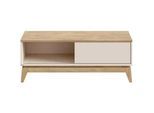 Paidi Lowboard , Eichefarben, Beige , Holzwerkstoff , 123.50x46.50x39.60 cm , Blauer Engel, Goldenes M , Kleinmöbel