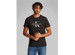 Calvin Klein Jeans T-Shirt »DISRUPTED OUTLINE MONOLOGO TEE«, mit Logodruck