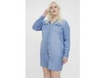 Vero Moda Curve Jeanskleid »VMSILA LS SHORT DRESS MIX GA CURVE NOOS«