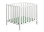 Paidi Laufgitter , Weiß , Holz , Buche , massiv , 76.2x80.7x96.5 cm , Blauer Engel, Goldenes M , höhenverstellbar, Schlupfsprossen , Baby & Kindermöbel, Babyzimmer, Laufgitter