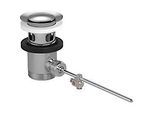 hansgrohe Ablaufg. 11/4" f. WT und Bidet 94139480 mit Kipphebel messing, gelb
