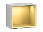 Villeroy und Boch Finion Regalmodul FD10HFGJ 41,8x35,6x27cm, Regal Gold Matt, Light grey matt