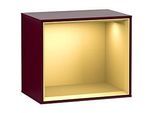 Villeroy und Boch Finion Regalmodul F580HFHB 41,8x35,6x27cm, Regal Gold Matt, Peony Matt