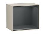 Villeroy und Boch Finion Regalmodul F580HGHH 41,8x35,6x27cm, Regal Midnight Blue, Sand Matt Lacquer