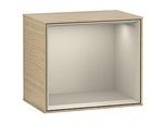 Villeroy und Boch Finion Regalmodul F580HHPC 41,8x35,6x27cm, Regal Sand Matt, Oak Veneer