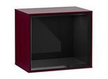 Villeroy und Boch Finion Regalmodul F580PHHB 41,8x35,6x27cm, Regal Glossy Black, Peony Matt