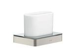 hansgrohe Axor Zahnglas 42834800 Glas, Wandmontage, Edelstahl-Optik