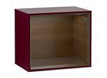 Villeroy und Boch Finion Regalmodul F580GNHB 41,8x35,6x27cm, Regal Walnut Veneer, Peony Matt