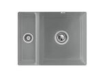 Villeroy und Boch Unterbauspüle 675802SL mit Ablaufgarnitur und Excenterbetätigung, Stone