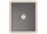 Villeroy und Boch Unterbauspüle 332401KD mit Ablaufgarnitur und Handbetätigung, Fossil
