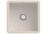 Villeroy und Boch Unterbauspüle 332501KR mit Ablaufgarnitur und Handbetätigung, Crema